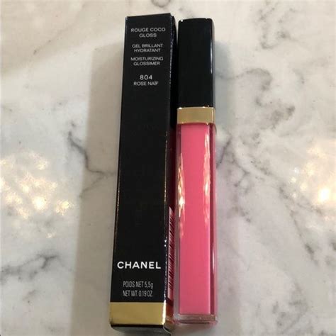 chanel rose naif lip gloss.